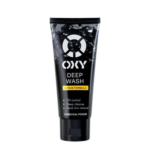 Sữa rửa mặt làm sạch sâu, đánh bay nhờn OXY Deep Wash Scrub Formula 100ml