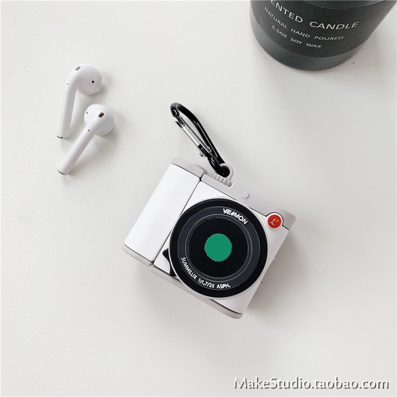 Case Airpods - Ốp Airpods 1/2- Máy ảnh Vejmon