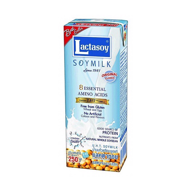 Combo 1 thùng 36 hộp sữa lactasoy 300ml Thai Lan