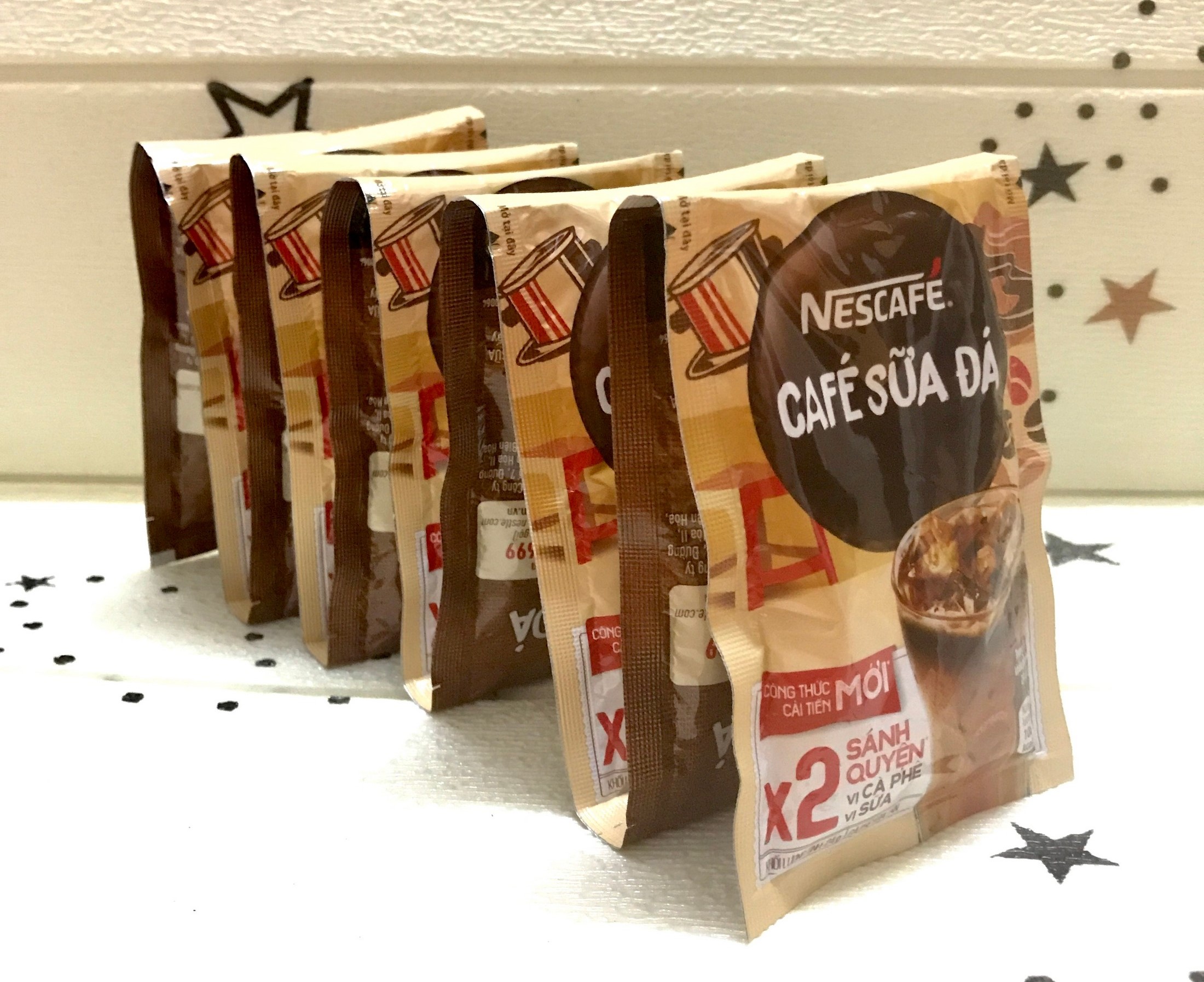 [HCM]Nescafe sữa đá công thức mới x2 sánh quyện dây 10+1 x 24g