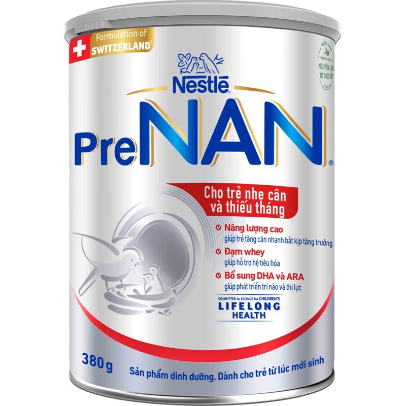 Sữa pre nan - 380g mẫu mới