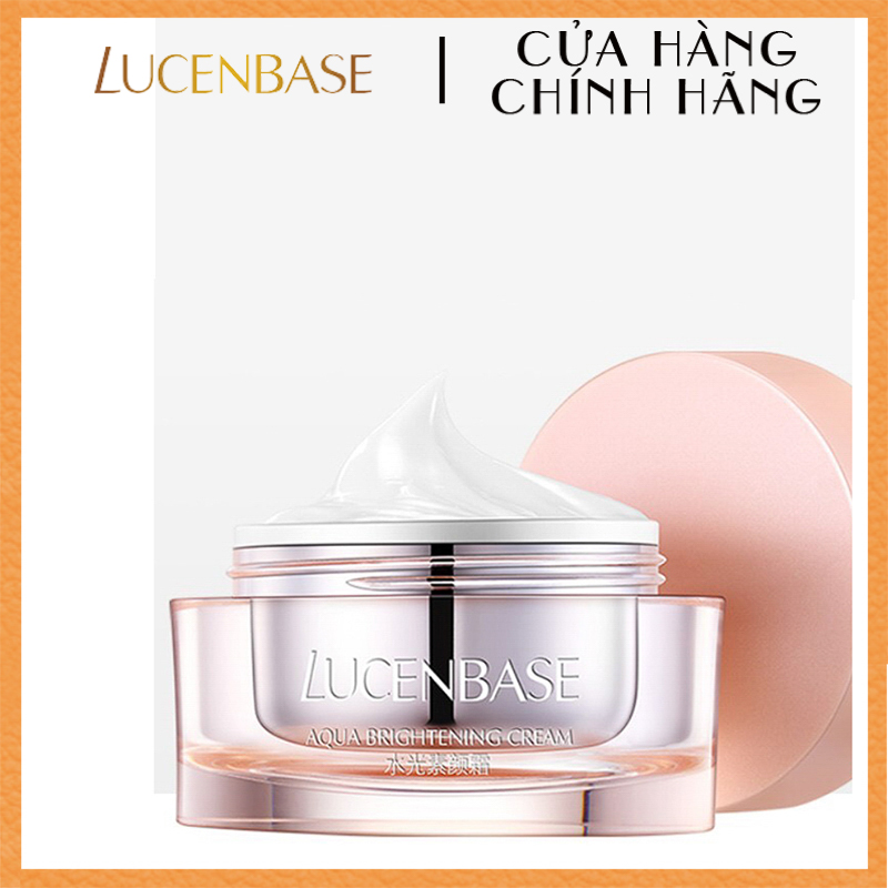 Kem Aqua Lucenbase - Nâng tone da, Sáng da, Dưỡng ẩm, Make up nhẹ cho da.
