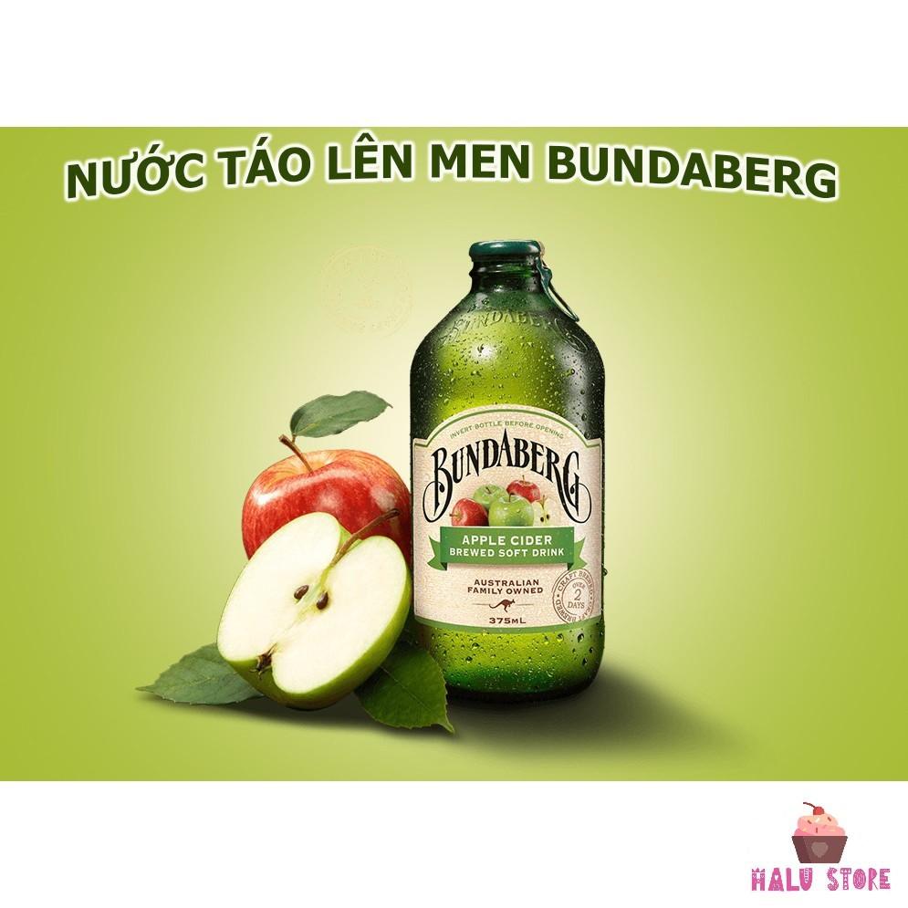 NƯỚC ÉP TRÁI CÂY NGUYÊN CHẤT BUNDABERG VỊ TÁO ÚC CHAI 375ml