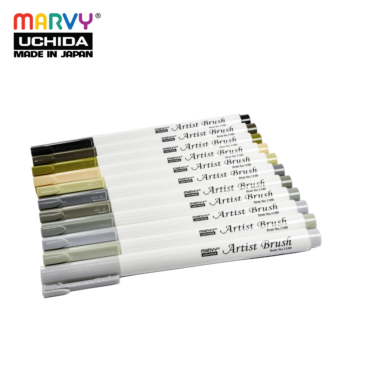Bút lông đầu cọ mềm Marvy 1100