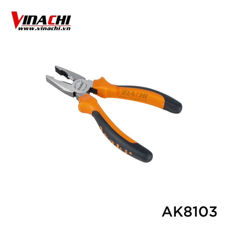 Kìm điện asaki ak8103 - 7in - 1 cái
