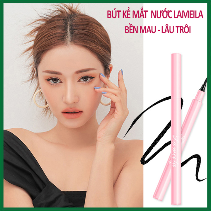 Bút kẻ mắt nước Lameila VỎ HỒNG không nhòe, lâu trôi , hàng chính hãng nội địa Trung.☘️ BODY CARE SHOP ☘️ A42