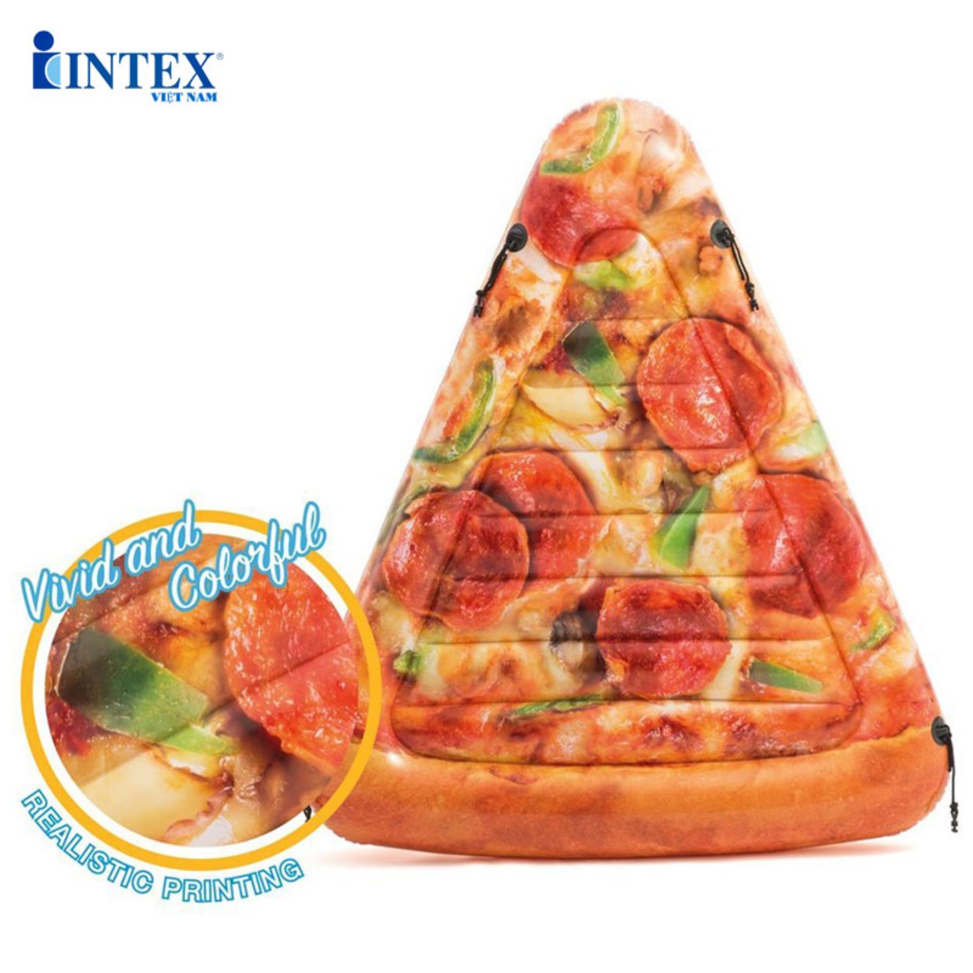 Phao bơi pizza khổng lồ intex 58752 - phao bơi cho bé, phao bơi trẻ em, người lớn