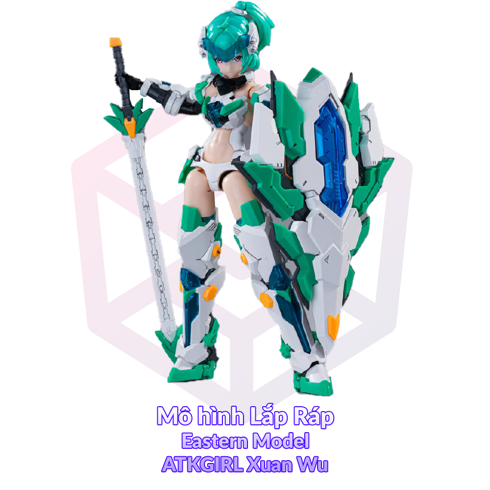 Mô hình eastern model 1/12 atkgirl xuan wu