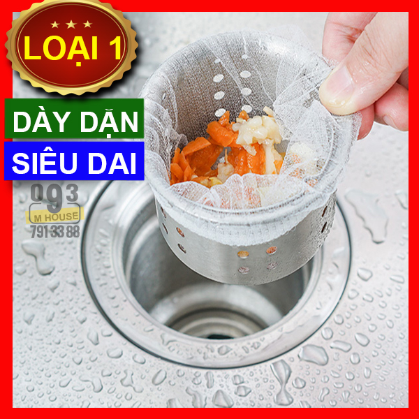 Túi chặn rác bồn rửa chén túi rác