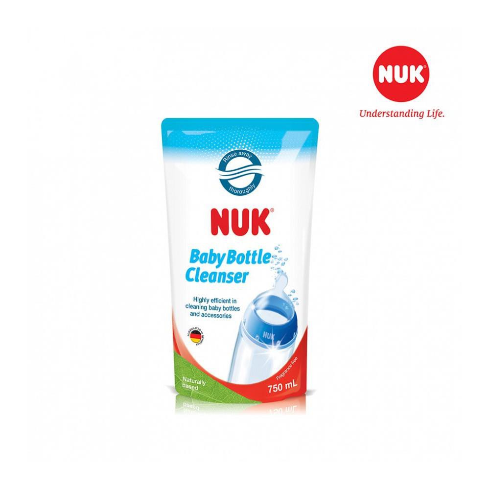 Nước rửa bình sữa nuk túi 750ml