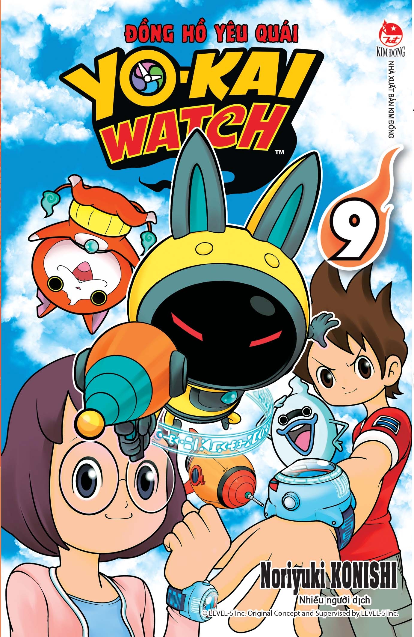 Fahasa - Yo-kai Watch - Đồng Hồ Yêu Quái - Tập 9