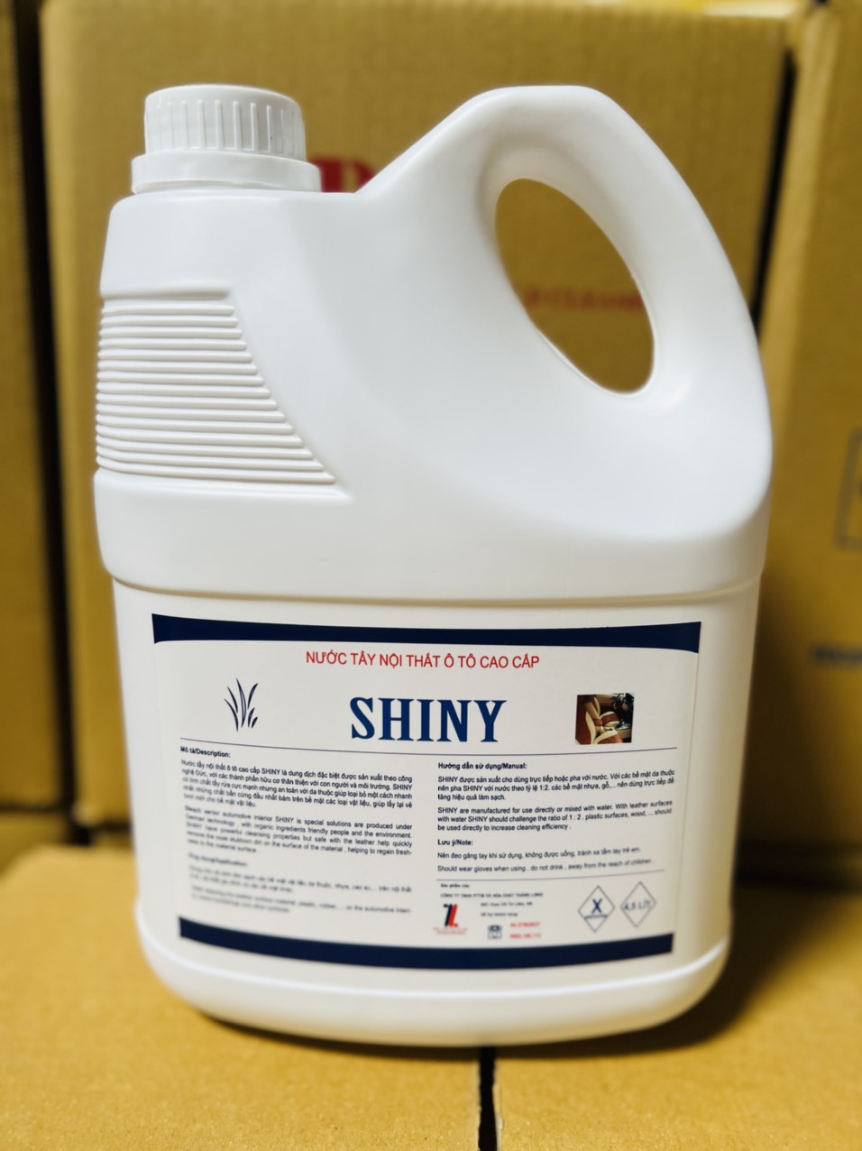 Chất tẩy nội thất ô tô chuyên dụng SHINY 5 kg