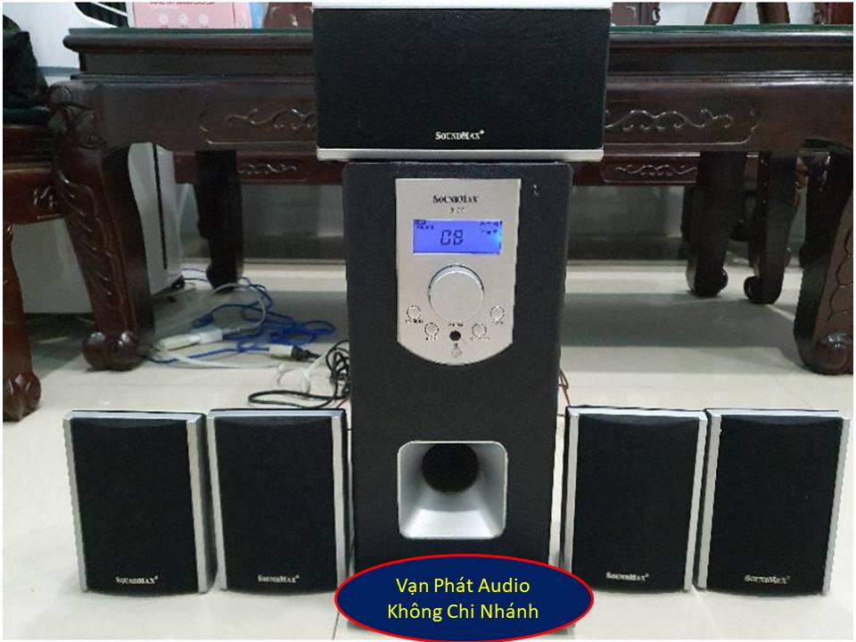 Loa SoundMax B50 5.1 qua sử dụng ( TẶNG DÂY 3.5 NGHE ĐIỆN THOẠI )