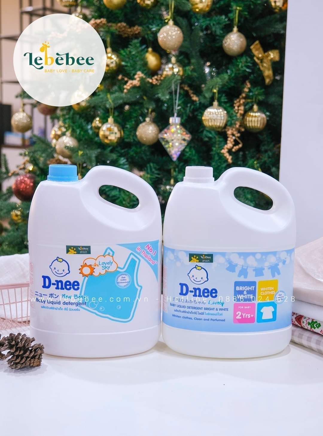 Nước giặt dnee thái lan chính hãng 3000ml