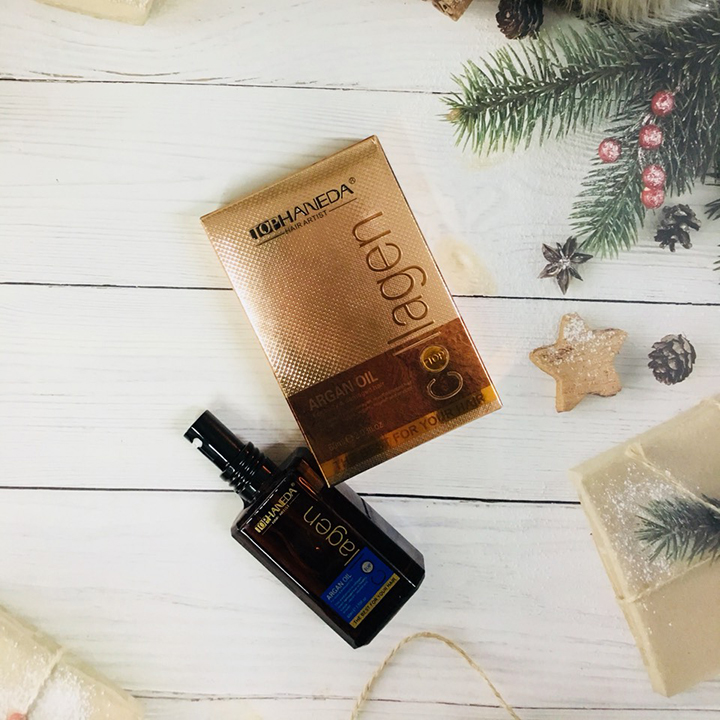 Tinh dầu dưỡng tóc khô hư tổn Top Haneda Argan Oil