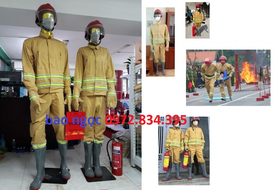 Quần áo pccc 5 món theo tt48
