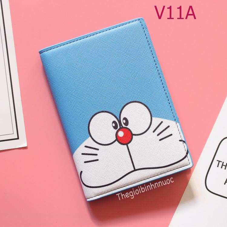 Ví đựng hộ chiếu passport cover hoạt hình v11