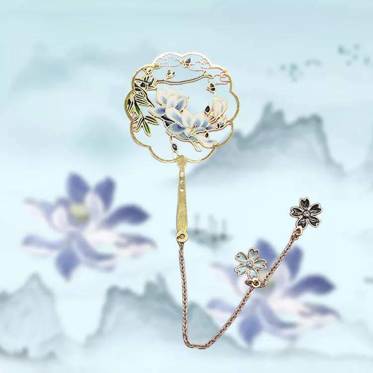 Bookmark chặn sách kim phiến