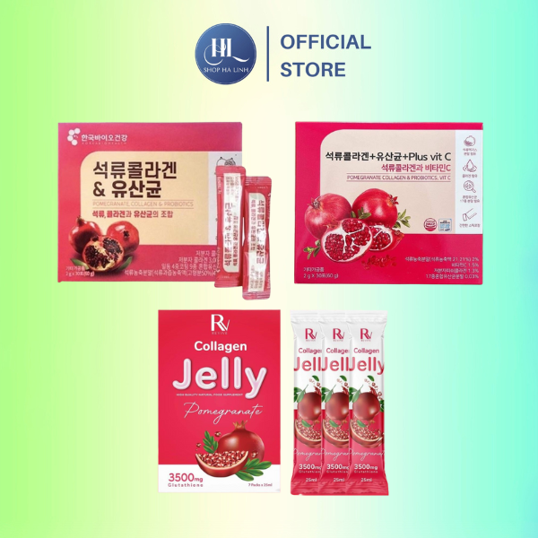 Collagen Uống Lựu Đỏ Bio Cell Hàn Quốc