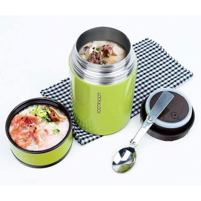 Hộp ủ cháo/bình ủ cháo lock and lock column food jar 500ml/750ml/1000ml