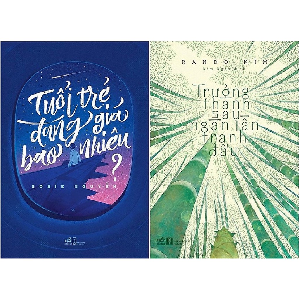 Nguyetlinhbook Sách Combo - Tuổi Trẻ Đáng Giá Bao Nhiêu + Trưởng Thành Sau Ngàn Lần Tranh Đấu .