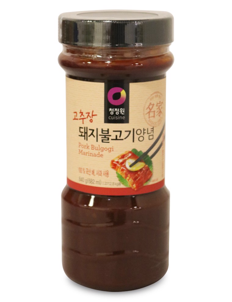 Daesang sốt tẩm ướp thịt lợn xào 840g - 청정원 돼지불고기양념