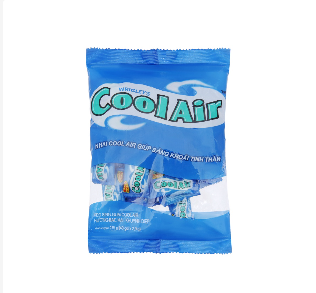 Kẹo sing gum Cool Air lẻ 10 gói