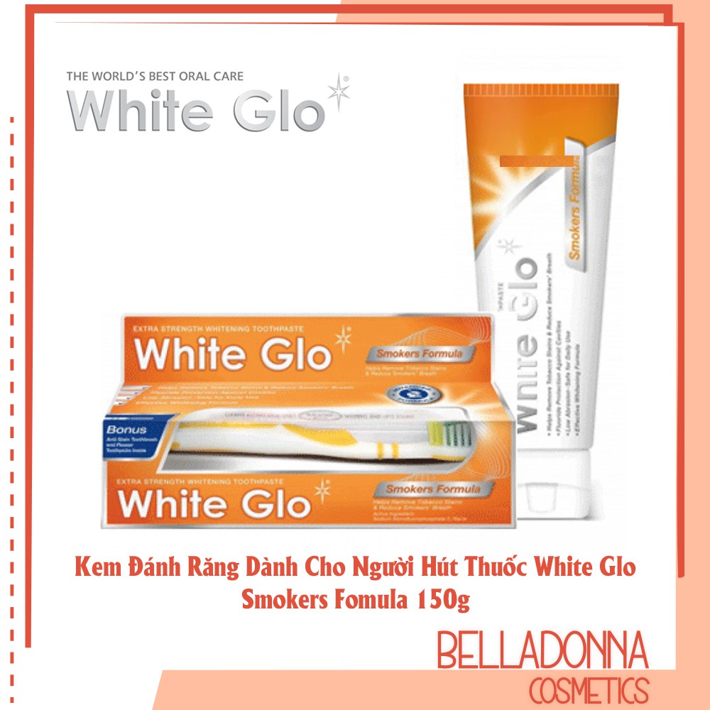 Kem đánh răng dành cho người hút thuốc White Glo Smokers' Formula Toothpaste 100ml