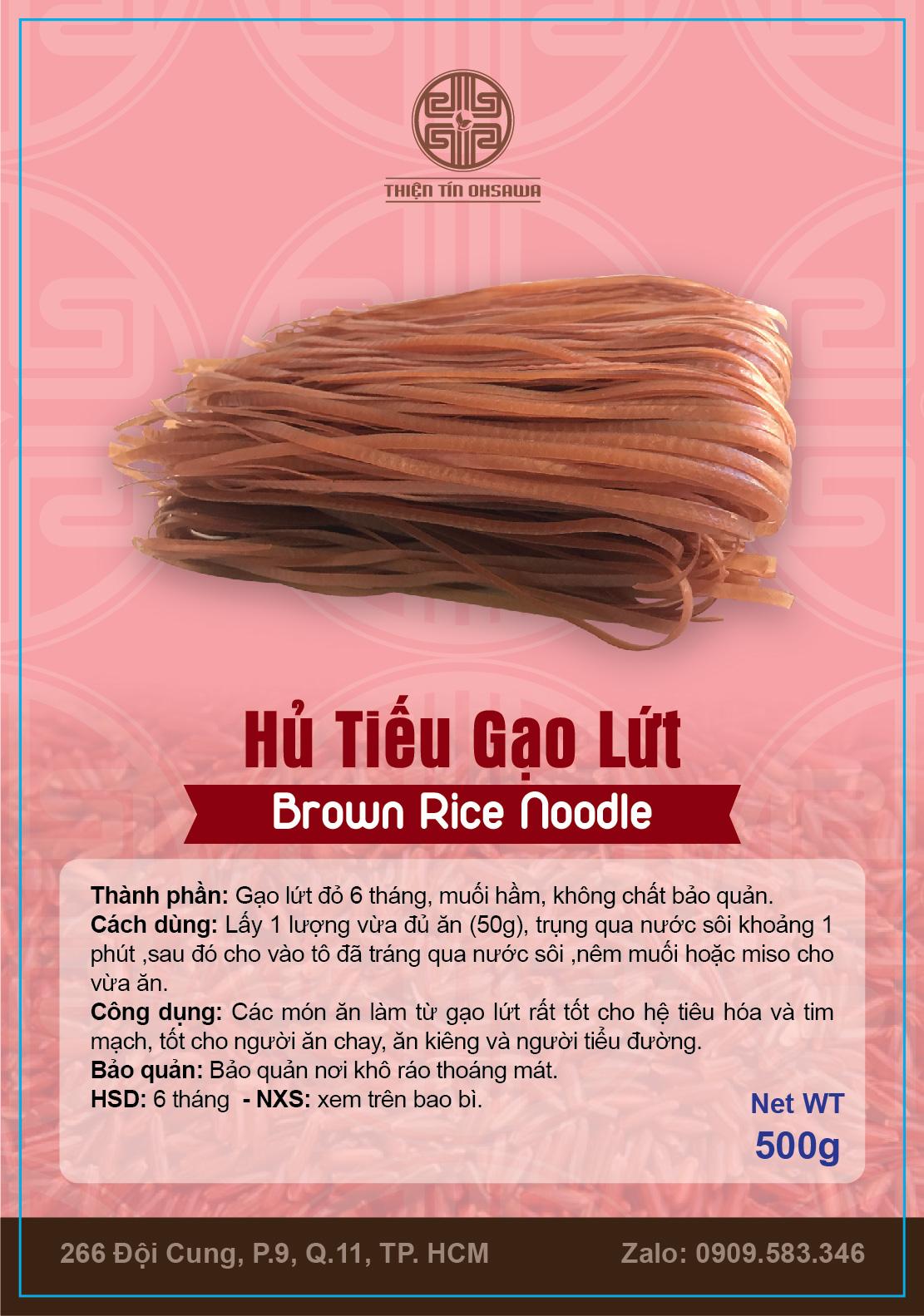Bún gạo lứt 500g
