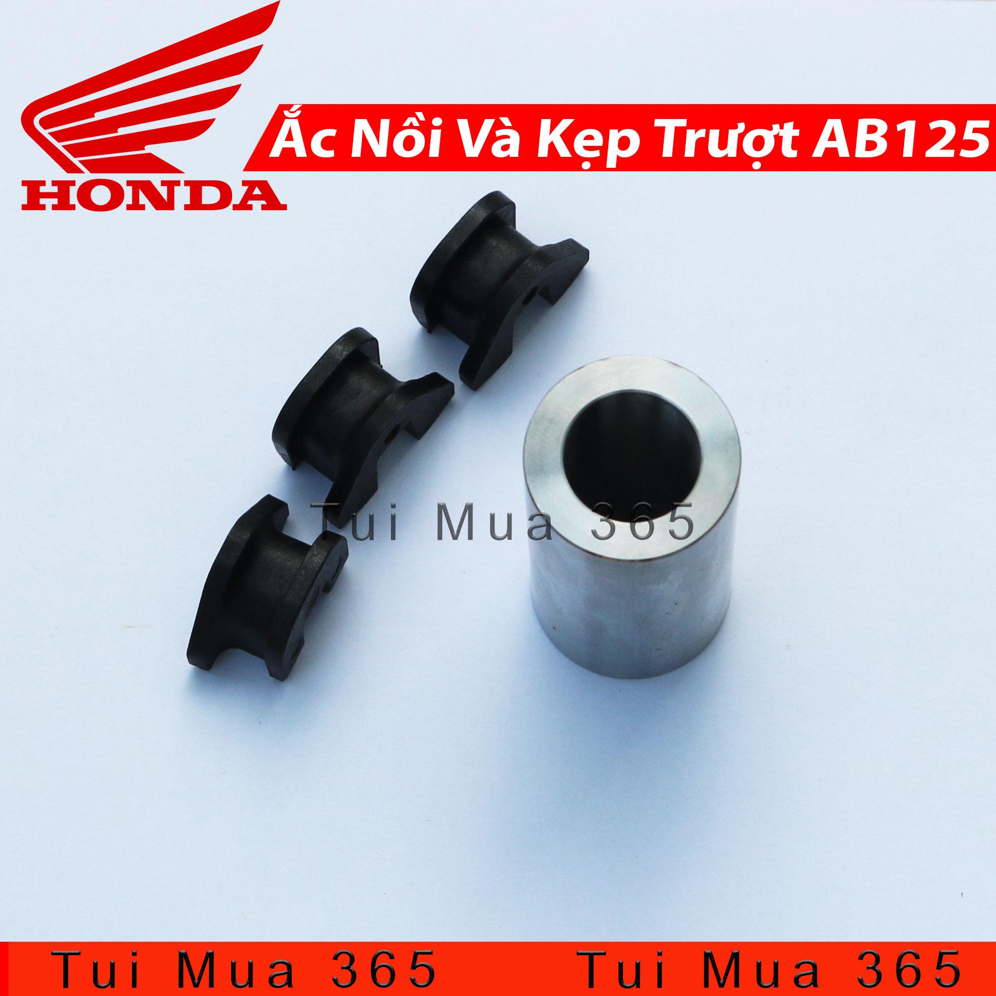 Combo Ắc nồi và cao su trượt nồi trước cho xe AB125, Lead125, PCX, SH Mode, Click 125, Vario