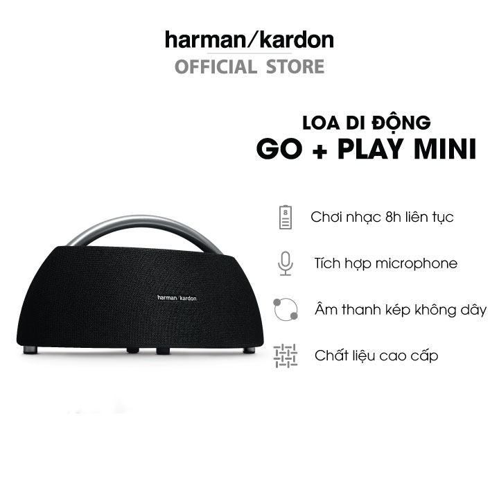 Loa bluetooth harman kardon go + play mini - hàng chính hãng