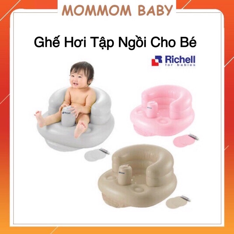 Ghế hơi tập ngồi richell cho bé [Chính Hãng ] Hàn Quốc