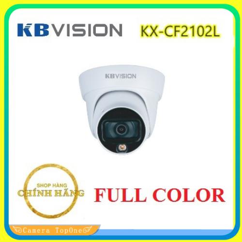 [NHÀ PHÂN PHỐI BH 2 NĂM FREESHIP 20K]CAMERA KBVISION 4 IN 1 KX-CF2102L CÓ MÀU BAN ĐÊM 2.0 MEGAPIXEL - Có màu 24/24