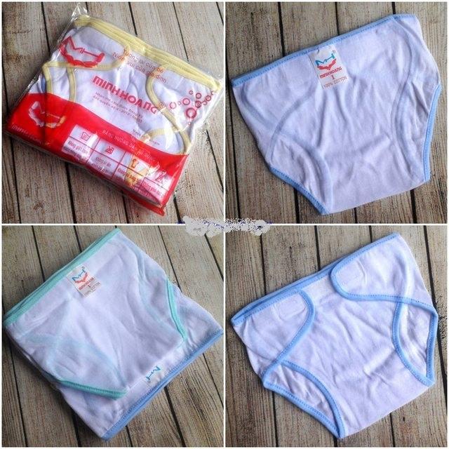 Combo 10 Quần đóng bỉm (tã vải dán) Hiệu Minh Hoàng cho bé sơ sinh