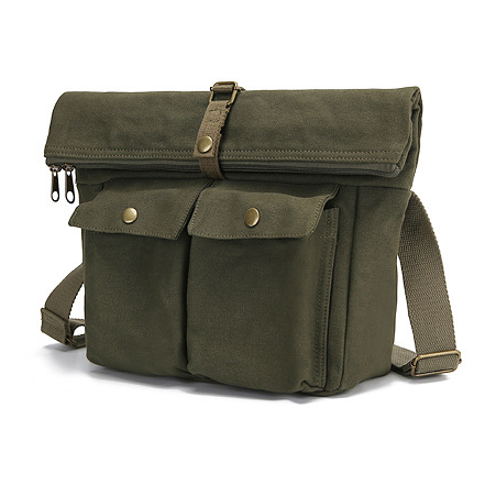 Túi đeo chéo vintage vải canvas siêu bền chắc chắn đi phượt đi học đi làm du lịch bụi, có nhiều ngăn đựng đồ có ngăn đựng lớn rộng rãi có thể cho vừa Laptop 14inch, khổ giấy A4