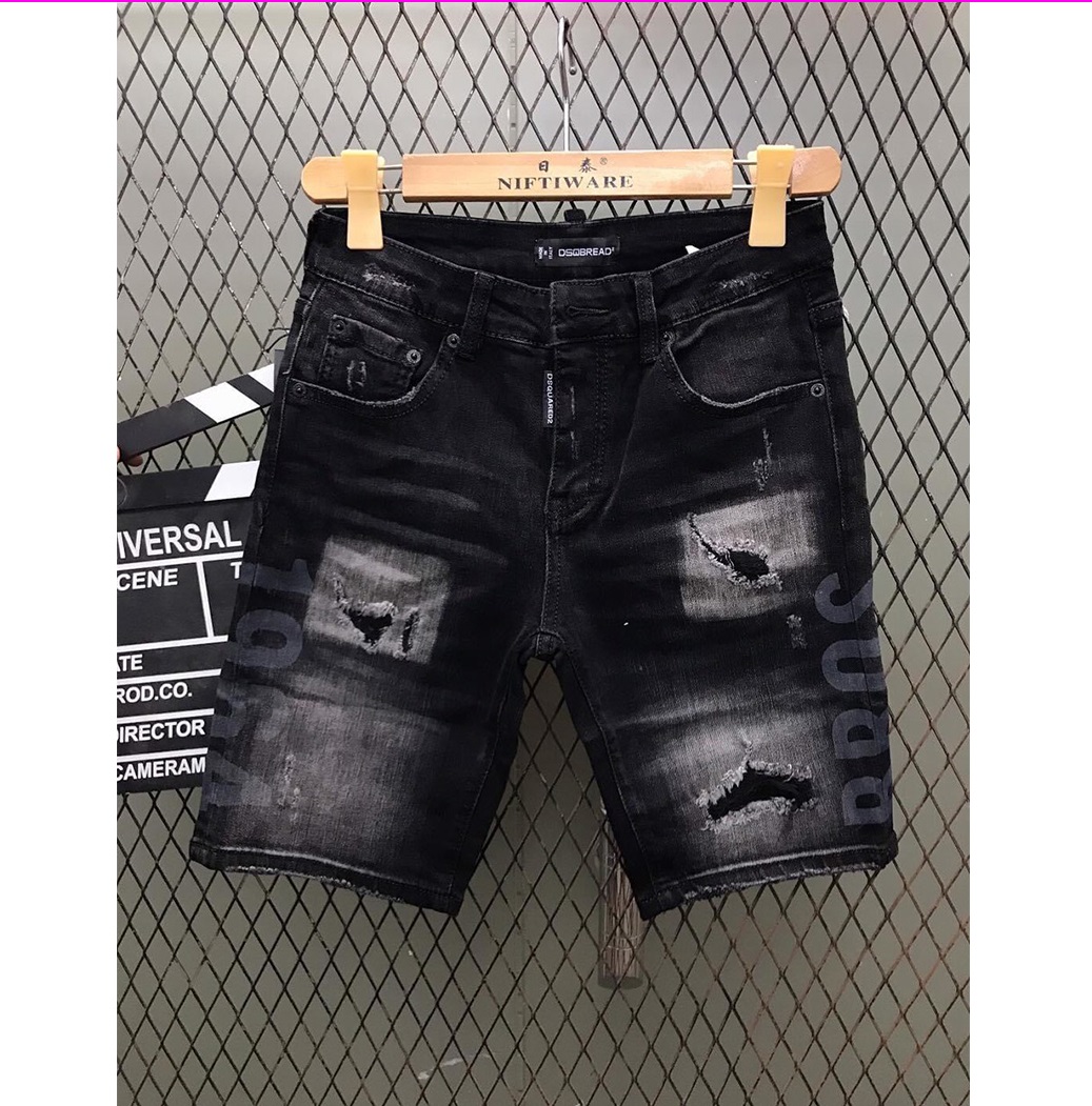Quần Short Nam Quần Sọt Nam Quần Sort Nam Quần Short Jean Nam Rách Hàn Quốc Quần Short Jean Nam Rách Kiểu Quần Short Jean Nam Vải Jean Co Giãn Thời Trang J2V1810