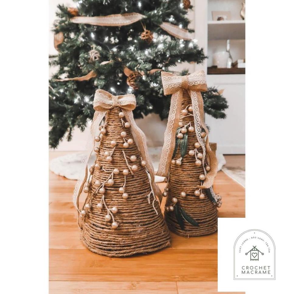 Cuộn 10m dây thừng size 5 ly , trang trí vintage, dây thừng làm handmade