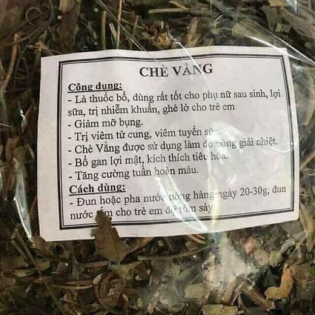2kg chè vằng lá hái trên núi đã phơi khô sạch sẽ