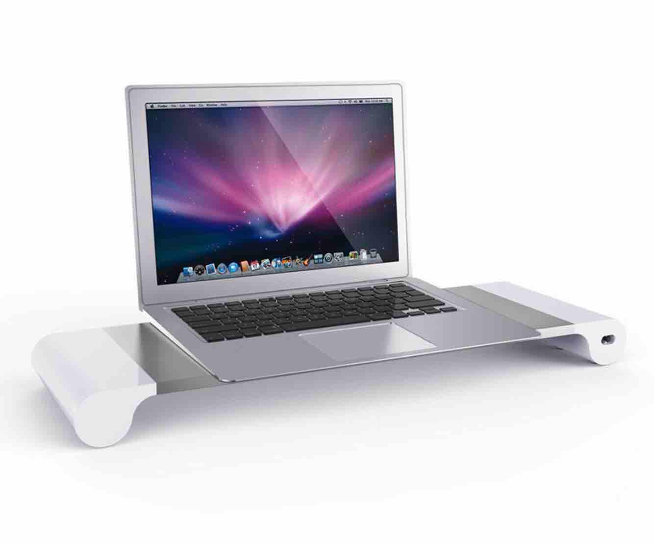 Kệ để Imac/Macbook có ổ cắm USB