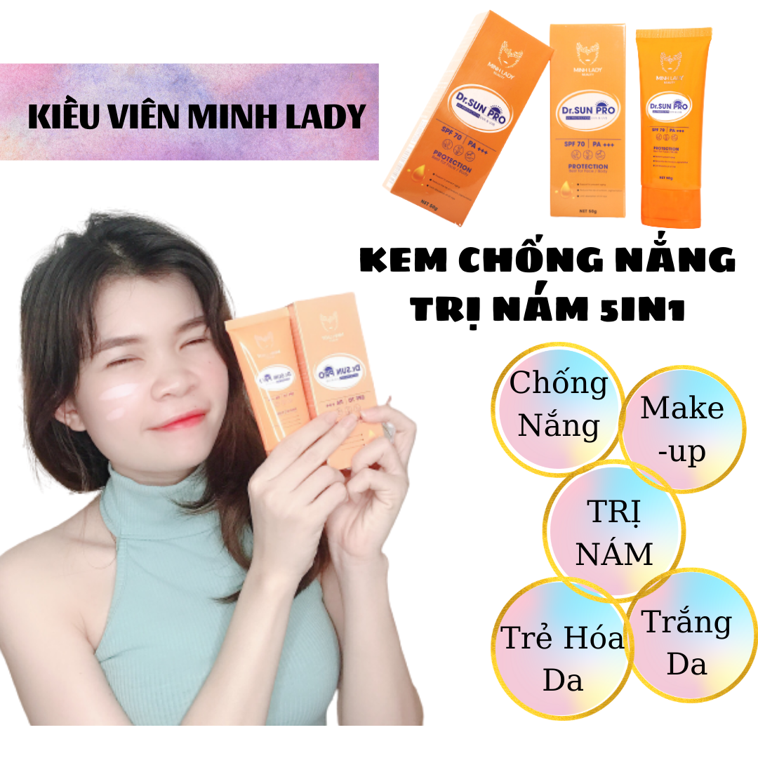Kem Chống Nắng Dr.Sun Pro Minh Lady