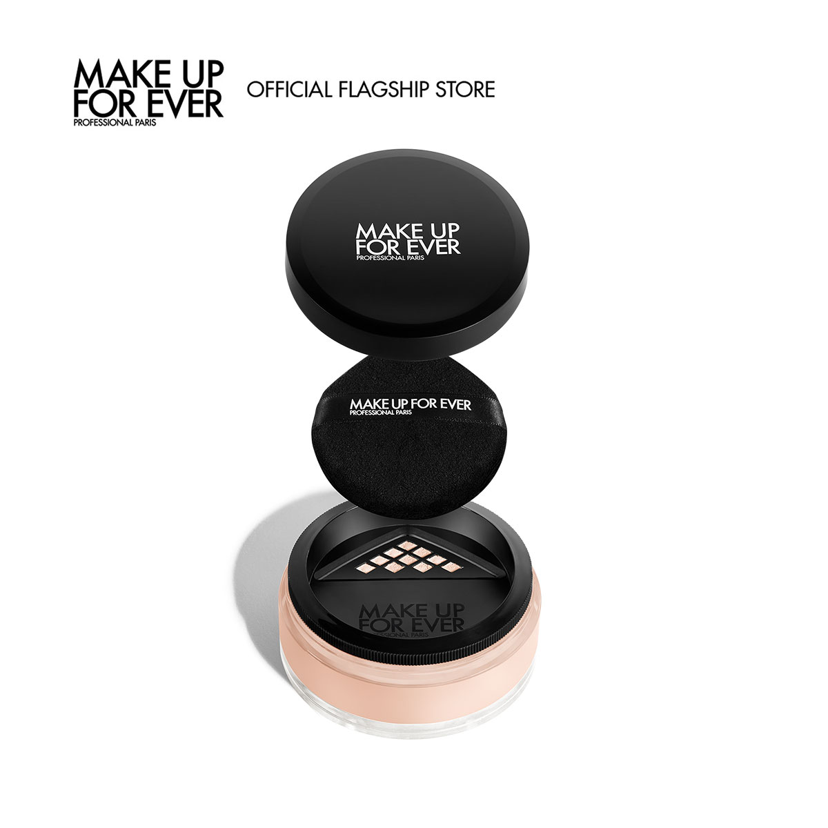 Phấn phủ dạng bột dành cho da dầu & da thường make up for ever hd skin setting powder 18g - mới 2024