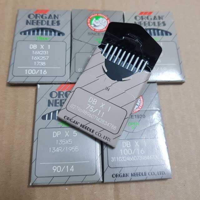 KIM MÁY MAY CÔNG NGHIỆP 1 KIM ĐỦ SIZE KIM NHẬT
