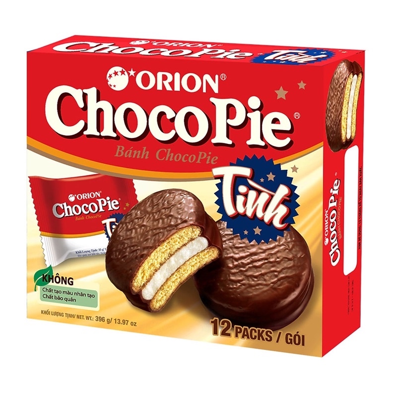 BÁNH ORION CHOCOPIE HỘP 396G (12 CÁI)/ CHOCO PIE