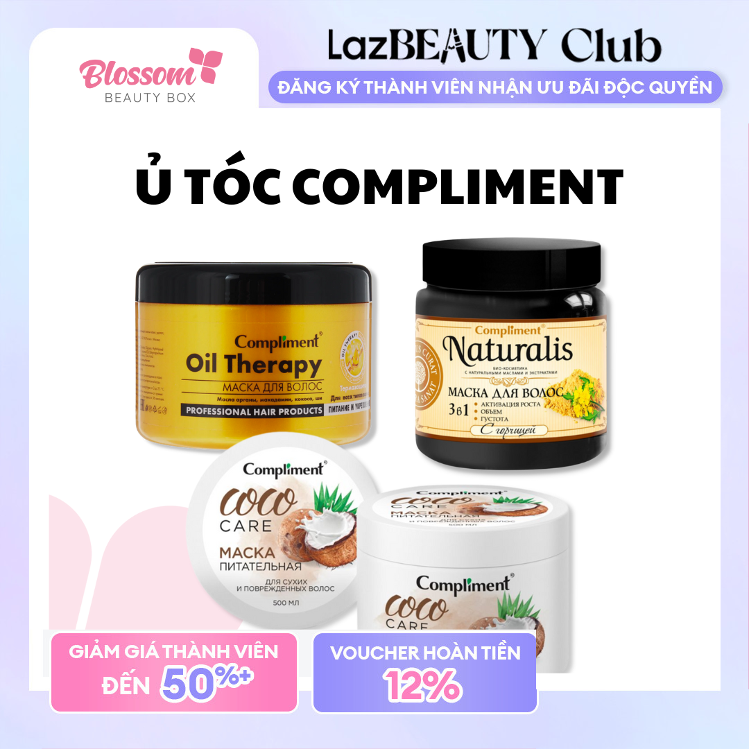 [Blossom] Ủ TÓC COMPLIMENT 500ML