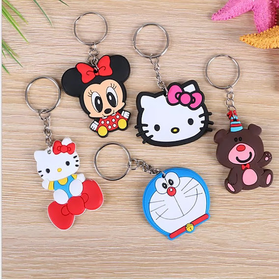 Móc Khóa Silicone phụ kiện Balo Túi Xách Bella Store