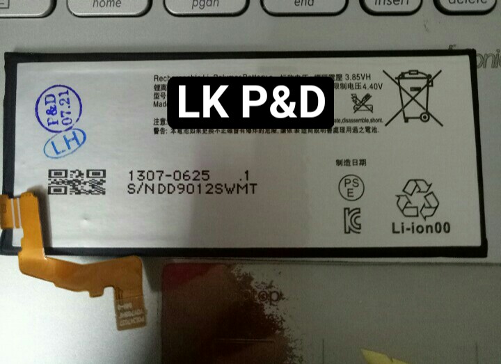 Pin sony xperia xz1 g8342 g8342 lip1645erpc 2700mah