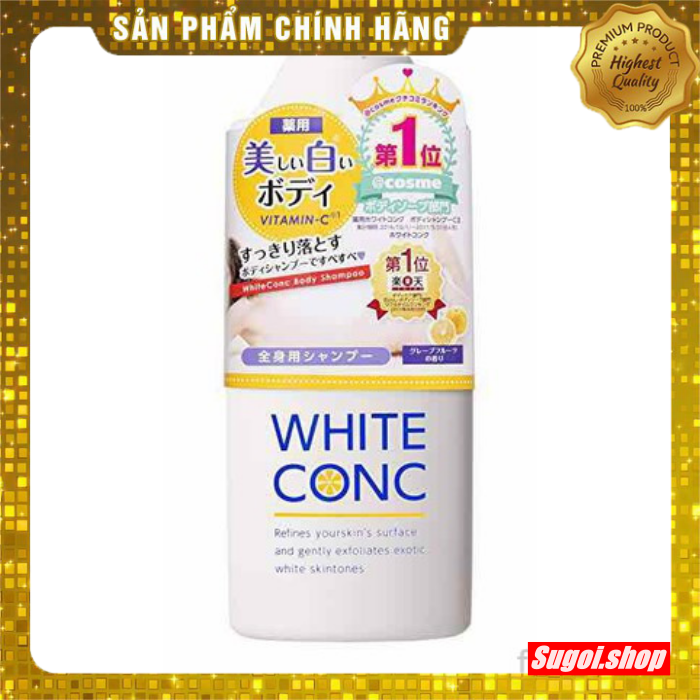 Sữa tắm white conc 360ml