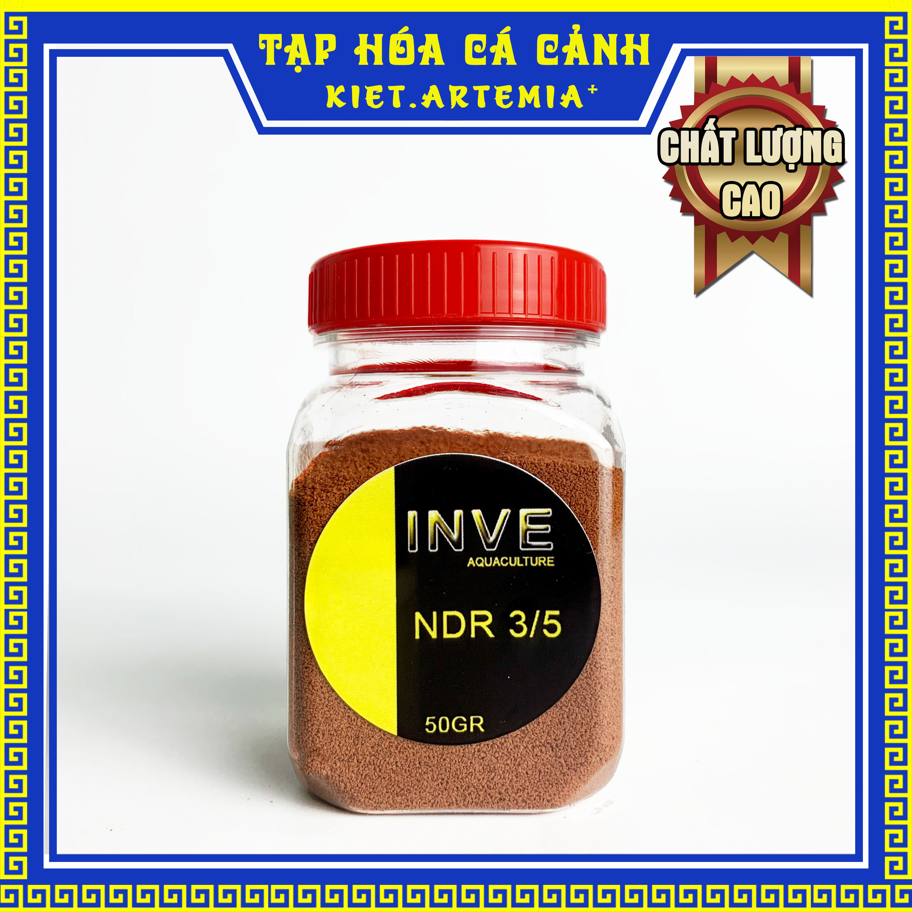 Thức ăn cho cá - cá bảy màu, Betta, thủy sinh, cám cá, cám thái Inve 3 5, cám thái 5 8