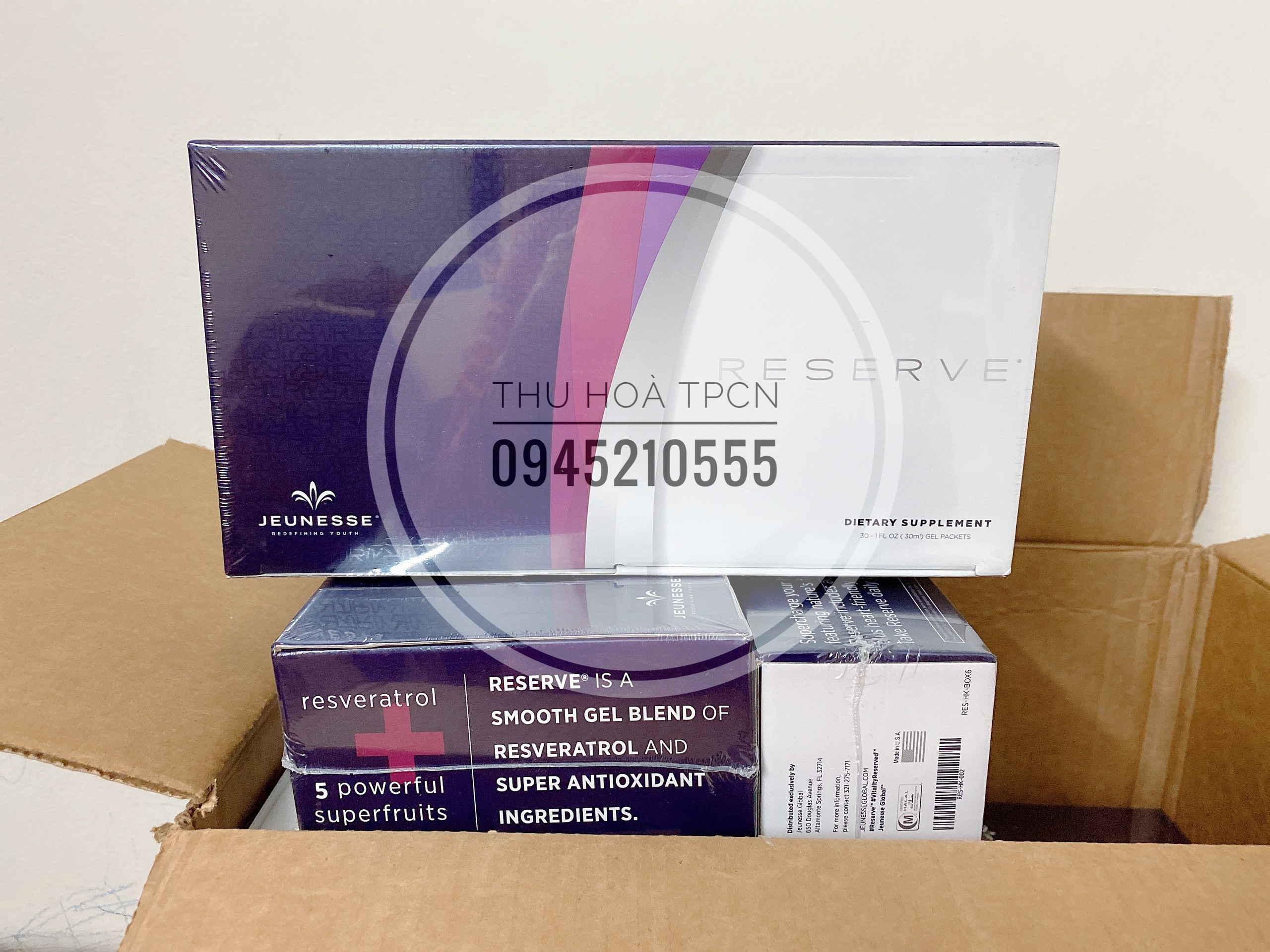 Gel Trái cây Reserve Jeunesse Của mỹ