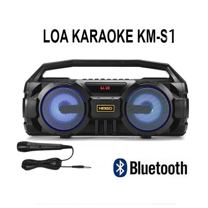 Loa bluetooth Karaoke xách tay Kimiso KM-S1